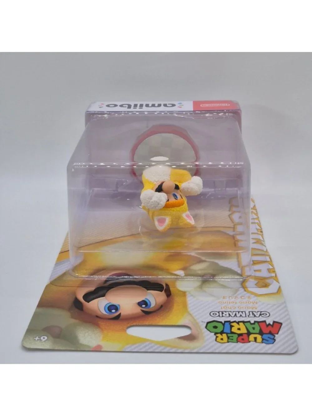 Cat Mario amiibo Nintendo Super Mario 3D World Figure New Sealed